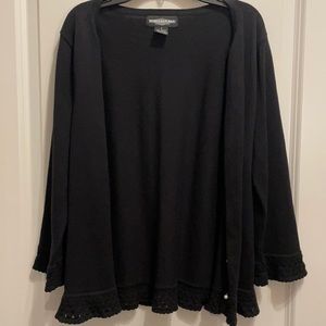 Boutique Button-Up Sweater SMALL